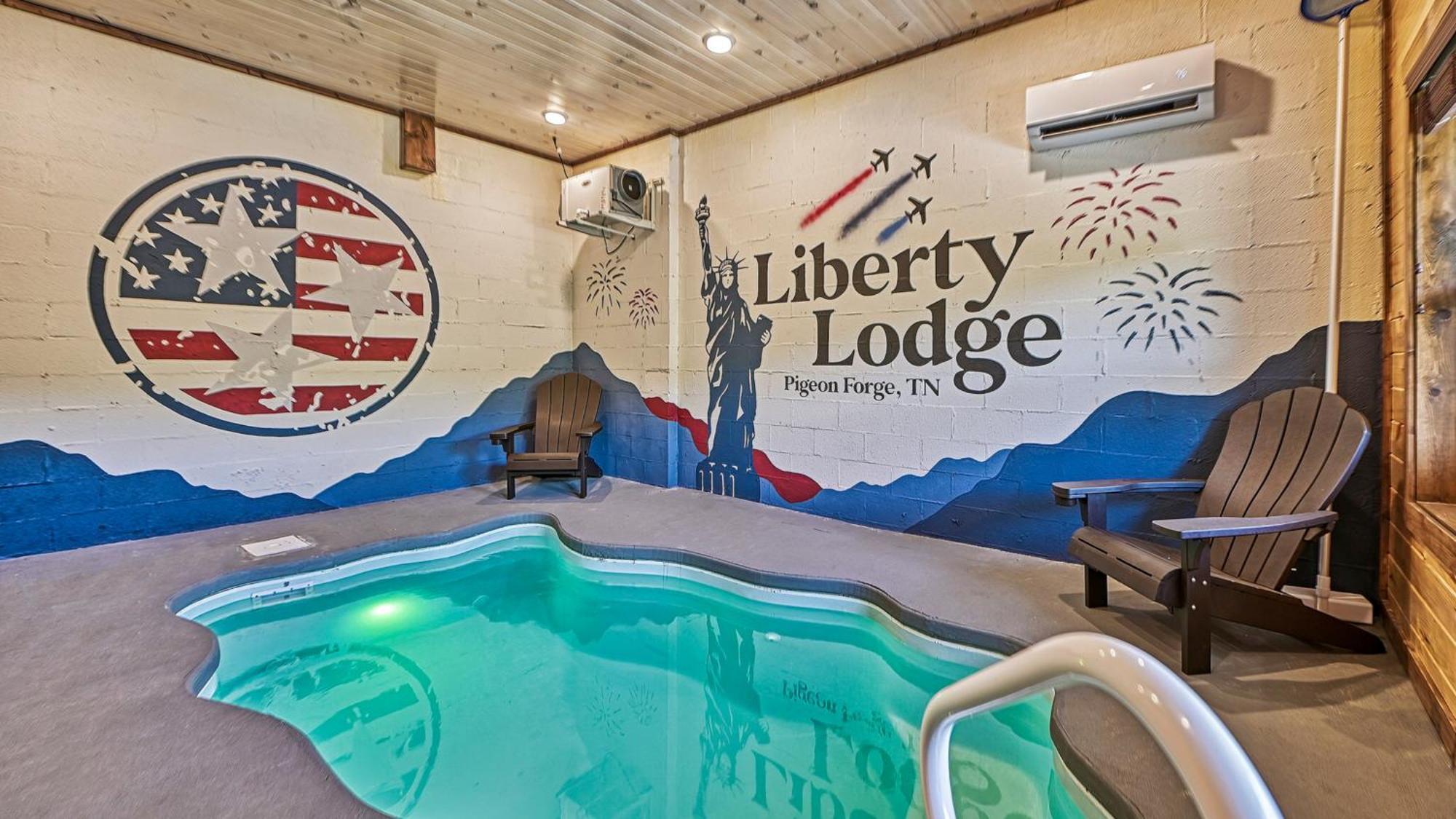 Liberty Lodge - Family Getaway With Pool, Hot Tub, Arcade & Dogs Pigeon Forge Exteriér fotografie